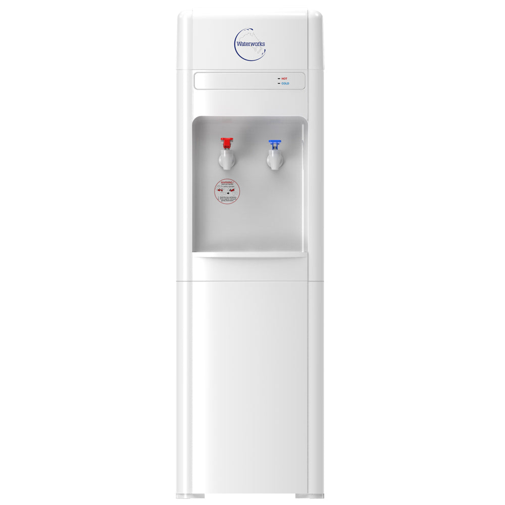 Waterworks "Classic Max" Freestanding Inline Water Cooler - Hot and Cold