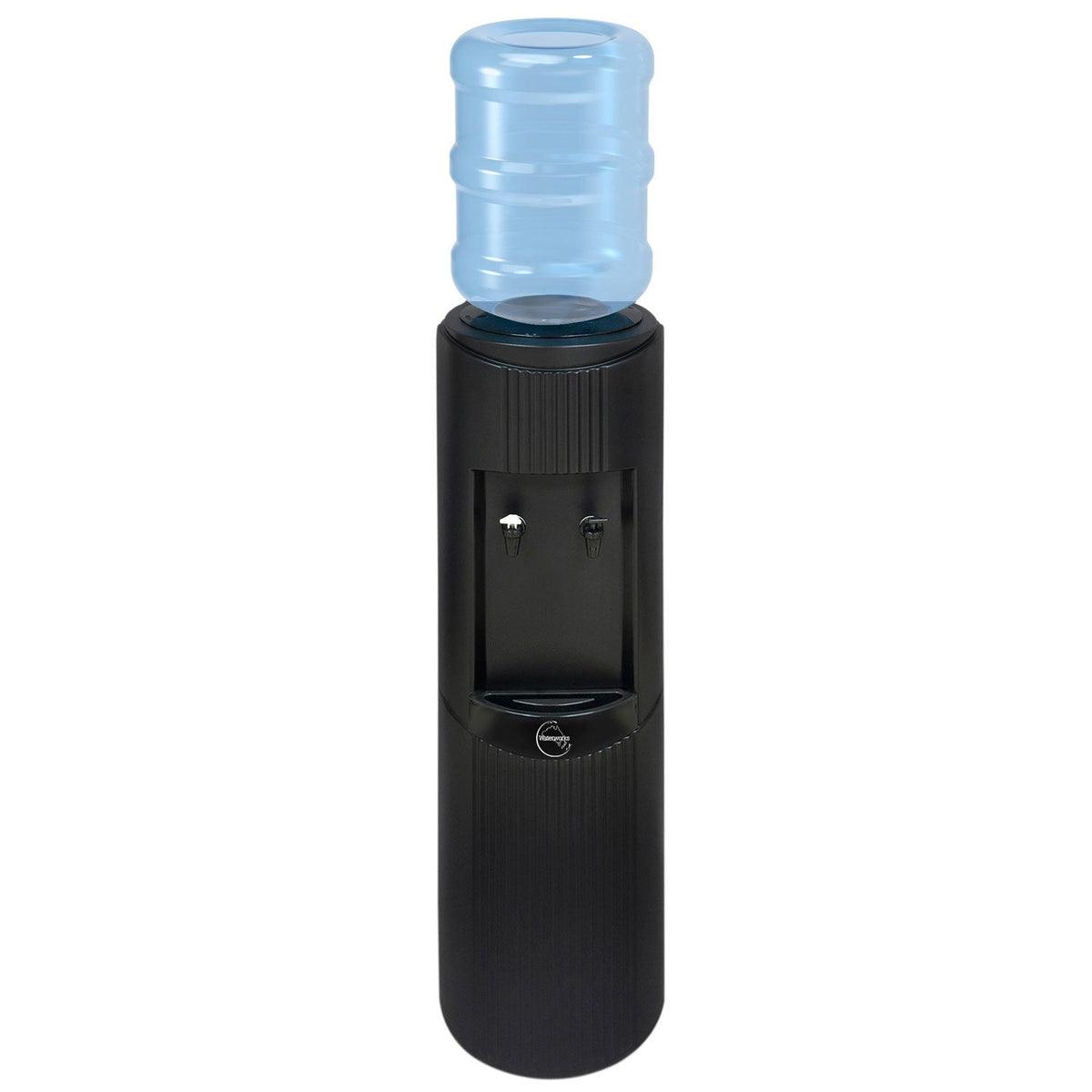 WATERWORKS "Glacier" Freestanding Bottle Water Cooler Cool/Cold (Black) Excludes Bottle