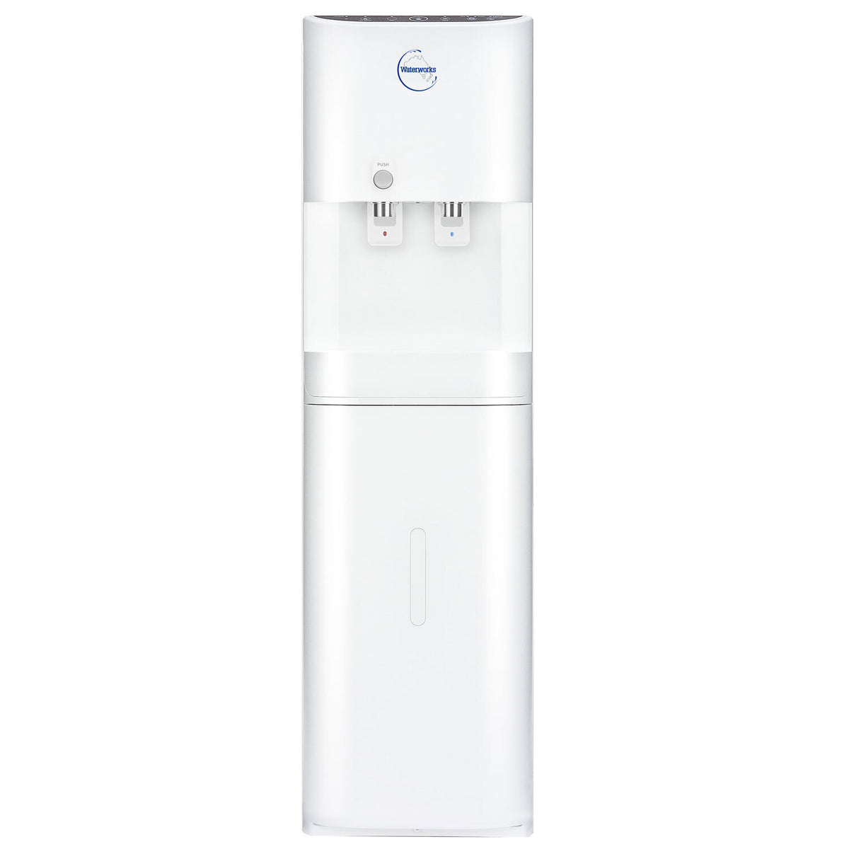 Waterworks Classic Freestanding Bottom Load Water Cooler - Hot and Cold Rental
