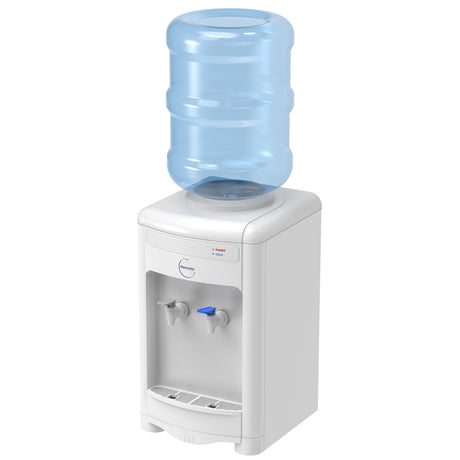 Waterworks “Classic” Bench Top Bottle Water Cooler Off White - Cool/Cold