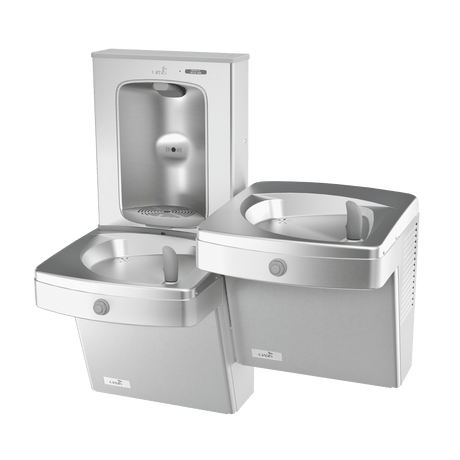 Versafiller Contactless + Manual Split-Level Hydration Station Combo