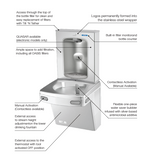 Oasis Quasar Versafiller with VersaCooler: Contactless and Mechanical.
